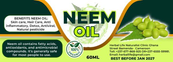 Neem Oil – 60ml